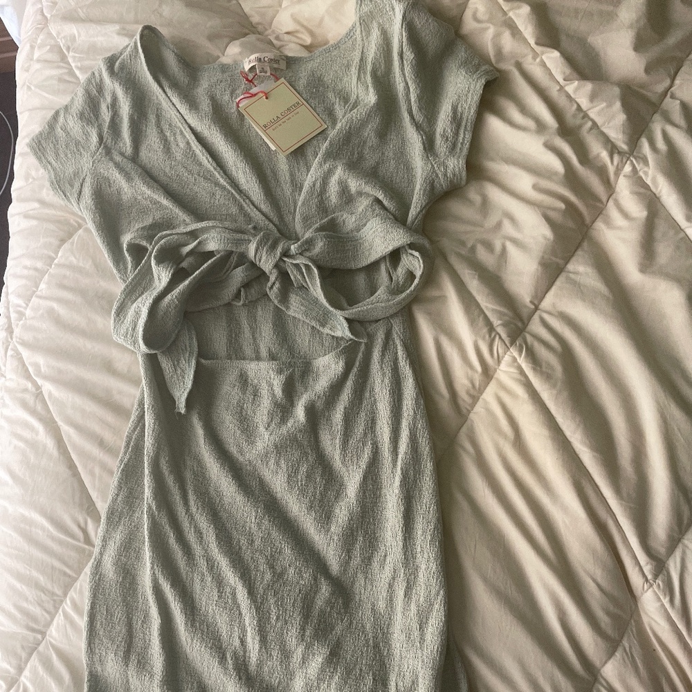 Sage Midi Dress